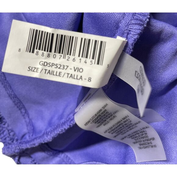 Guess Women's Dress size 8 (M) Purple Sleeveless Lace Mini Dress Spaghetti Strap - Picture 13 of 15